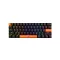 Baracuda DOLPHIN-B/BL-US, BGK-03121B/BL-US, fekete mechanikus gamer billentyűzet kék kapcsolóval, angol