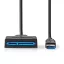 Nedis CCGB75100BK05 USB 3.2 Gen1 kábel 2,5" HDD -hez,  SATA l, ll, lll