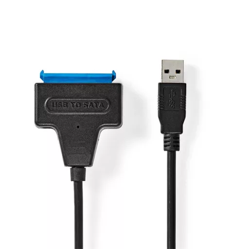 Nedis CCGB75100BK05 USB 3.2 Gen1 kábel 2,5" HDD -hez,  SATA l, ll, lll