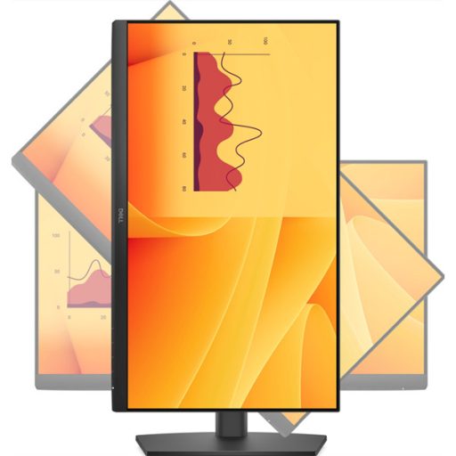 DELL Pro 22 Monitor 22" E2225HSM FHD 1920×1080, VA 100Hz 16:9  3000:1, 250cd, 5ms, HDMI, DP, VGA, fekete