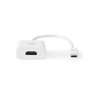  Nedis CCGB64651WT02 USB átalakító adapter 3.2 Gen 1, USB-C (USB C) - HDMI 4K@30Hz, 0,20m