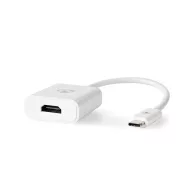   Nedis CCGB64651WT02 USB átalakító adapter 3.2 Gen 1, USB-C (USB C) - HDMI 4K@30Hz, 0,20m