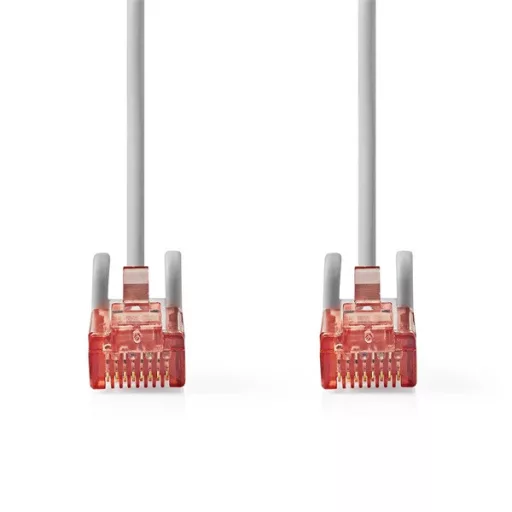 Nedis CCGL85230GY20 UTP Cat6 patch kábel, RJ45 aranyozott érintkezők, hossz 2m