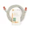 Nedis CCGL85230GY30 UTP Cat6 patch kábel, RJ45 aranyozott érintkezők, hossz 3m
