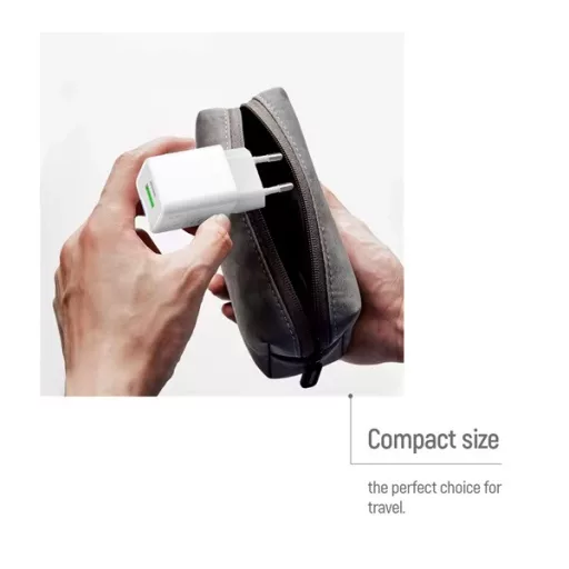 COLORWAY AC töltő GaN Mini CW-CHS053PDC-WT 30W PD port PPS USB (Type-C PD + USB QC4.0) kábel Type-C