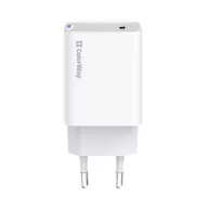   COLORWAY AC töltő GaN Mini CW-CHS057PD-WT 45W PD port PPS USB-C fehér