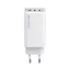 COLORWAY AC töltő GaN Mini CW-CHS058PD-WT 65W PD port PPS USB (USB-2C1A) fehér