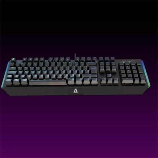 AVAX Vezetékes Billentyűzet FS01 USB, Fekete, Mechanikus, Brown Switch, HUN