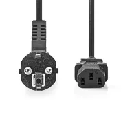   Nedis CEGL10015BK20 táp kábel IEC-320-C13, 3 x 1,5 mm, hossz 2m (IEC320-C13)