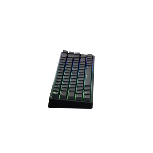 AVAX Vezetékes/Vezeték Nélküli Billentyűzet GM01 PRO USB, Fekete, Mechanikus, Red Switch, HUN