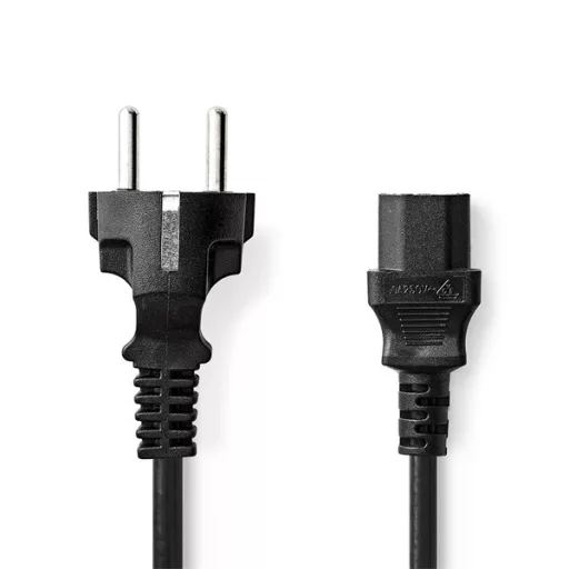 Nedis CEGL10030BK30 táp kábel IEC-320-C13, 3 x 1mm, hossz 3m