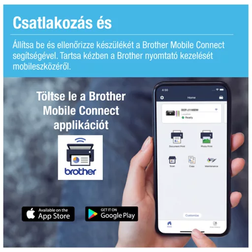 BROTHER Tintasugaras MFP NY/M/S DCP-T730W, színes, 16 lap/perc, WiFi/USB, 6000x1200dpi, ADF, duplex, 128MB