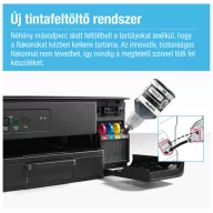   BROTHER Tintasugaras MFP NY/M/S DCP-T230W, színes, 16 lap/perc, USB, 6000x1200dpi,  manuál duplex, 64MB