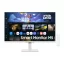 SAMSUNG SMART IPS monitor 27" M5, 1920x1080, 16:9, 250cd/m2, 5ms, 2xHDMI/2xUSB/WiFi/Bluetooth, hangszóró, fehér