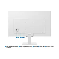   SAMSUNG SMART VA monitor 32" M5, 1920x1080, 16:9, 250cd/m2, 4ms, 2xHDMI/2xUSB/WiFi/Bluetooth, hangszóró, fehér