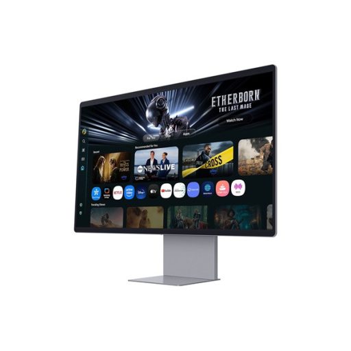 SAMSUNG AI SMART OLED monitor 32" M9, 3840x2160, 16:9, 250cd/m2, HDMI/DisplayPort/USB-C/WiFi/BT, hangszóró