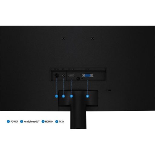 SAMSUNG Ívelt VA 100Hz monitor 27" S39GD, 1920x1080, 16:9, 250cd/m2, 4ms, HDMI/VGA