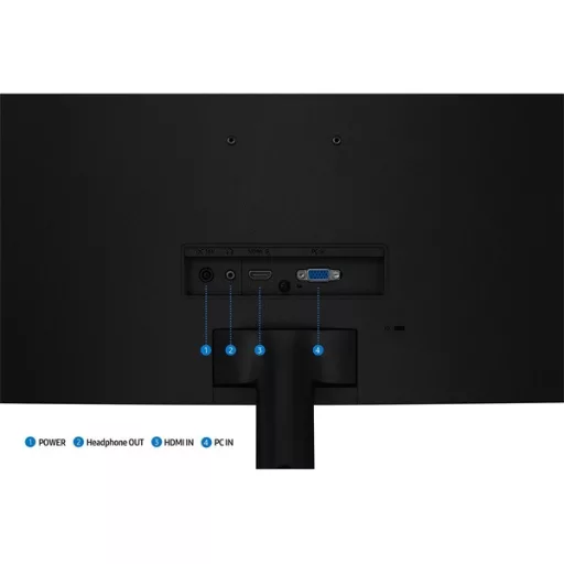 SAMSUNG Ívelt VA 100Hz monitor 27" S39GD, 1920x1080, 16:9, 250cd/m2, 4ms, HDMI/VGA
