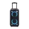 Nedis SPPT2480BK bluetooth hangszóró, hangfal, 2x 5.25" mélynyomó, 2 x 2" magassugárzó, 240W, 5 óra lejátszási idő, akku