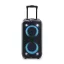 Nedis SPPT2480BK bluetooth hangszóró, hangfal, 2x 5.25" mélynyomó, 2 x 2" magassugárzó, 240W, 5 óra lejátszási idő, akku