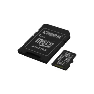   KINGSTON Memóriakártya MicroSDXC 64GB Canvas Select Plus Gen3 100R A1 + Adaprer