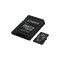 KINGSTON Memóriakártya MicroSDXC 64GB Canvas Select Plus Gen3 100R A1 + Adaprer