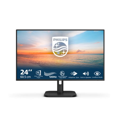 PHILIPS IPS 120Hz monitor 24" 24E1N1200A/00, 1920x1080, 16:9, 300 cd/m2, 1ms, VGA/HDMI/DisplayPort