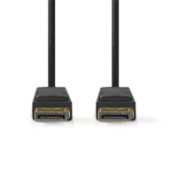   Nedis CCGL37010BK20 Displayport kábel 4K@60Hz, aranyozott csatlakozók, 2m
