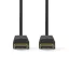 Nedis CCGL37010BK20 Displayport kábel 4K@60Hz, aranyozott csatlakozók, 2m