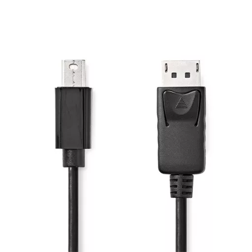 Nedis CCGL37400BK20 mini Displayport1.2 kábel, Display port dugó, 21.6 Gbps, 2m