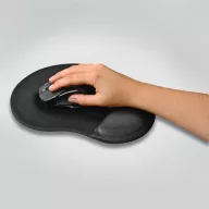 HAMA 126855, Egérpad "Ergo Mini" Fekete