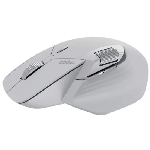 RAPOO 226037, RAPOO MULTIMODE "MT760L" BLUETOOTH + 2,4GHZ OPTIKAI EGÉR, FEHÉR