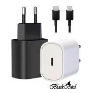   BLACKBIRD Hálózati Adapter T127 20W + Type-C kábel 1m, Fekete