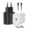 BLACKBIRD Hálózati Adapter T157 20W + Lightning kábel 1m, Fekete