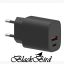 BLACKBIRD Hálózati Adapter T131 25W, Fekete