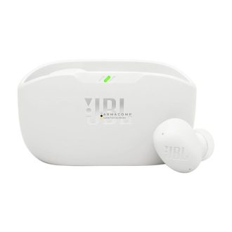   JBL Wave Buds 2 Bluetooth fülhallgató, aktív zajszűrő, mélyhang kiemelés,  IP 54 por és vízálló, 4  mikrofon, fehér