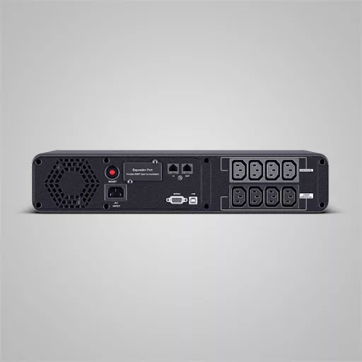 CYBERPOWER UPS 8xIEC C13 ,1xUSB 1600VA 1000W Aktív PFC, színuszus szünetmentes,LINE-INTERAKTÍV, AVR, színes LCD, rack
