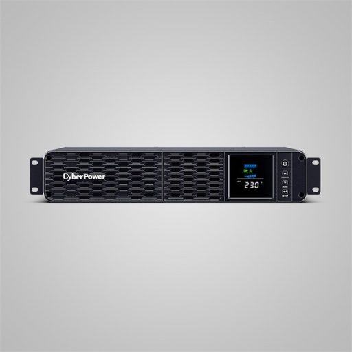 CYBERPOWER UPS 8xIEC C13 ,1xUSB 2000VA 1200W Aktív PFC, színuszus szünetmentes,LINE-INTERAKTÍV, AVR, színes LCD, rack