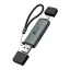 TP-LINK Kártya Olvasó USB 3.0 Type-C/A to SD & MicroSD 3.0, UA430D
