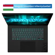   GIGABYTE GAMING A16 CVH 16" WUXGA (165Hz), Intel Core i7-13620H (10C/4.9Ghz), 16GB, 1TB SSD, RTX 5060, Magyar billentyű