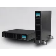   iPOWER UPS, 1000VA, 1000W, 8x IEC C13, SNMP/USB/RS-232, szünetmentes tápegység, LCD kijelző, AVR, online, Rack/Tower