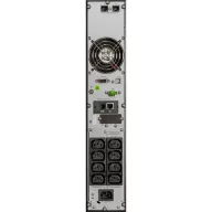   iPOWER UPS, 1000VA, 1000W, 8x IEC C13, SNMP/USB/RS-232, szünetmentes tápegység, LCD kijelző, AVR, online, Rack/Tower