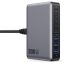 BLACKBIRD Hálózati Töltő Hordozható GAN 300W 5xUSB-C PD + 3xUSB QC, Fekete