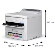   EPSON Tintasugaras nyomtató - WorkForce Pro EP-C800RDW (A4, 4800x1200 DPI, 34 lap/perc, duplex, USB/LAN/Wifi)