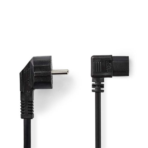 Nedis CEGL10020BK30 táp kábel IEC-320-C13, 3 x 1.00 mm, pipa csatlakozó, hossz 3m