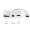 Nedis CCGB64790WT01 USB-C multiport, USB C - USB-A anya / USB- anya / 3,5 mm-es anya