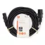 Nedis CEGL10500BK50 táp kábel IEC-320-C14 - IEC-320-C13, 3 x 1mm, hossz 5m