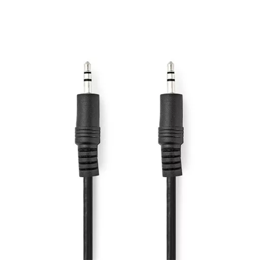 Nedis CAGL22000BK30 sztereo audio kábel, 3,5 mm jack dugó - 3,5 mm jack dugó, 3m