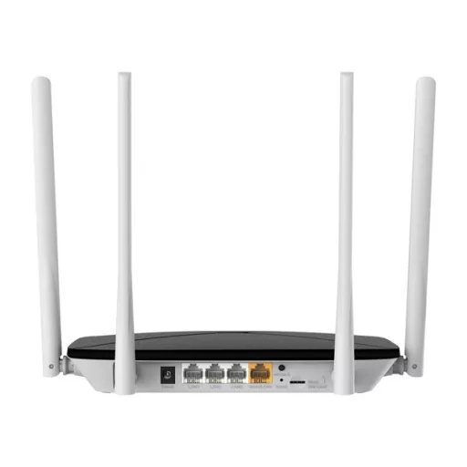 MERCUSYS 3G/4G Modem + Wireless Router AC1200 1xWAN/LAN(100Mbps) +3xLAN(100Mpbs), MB135-4G