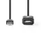 Nedis CCCGL60EXTBK200 aktív USB hosszabító, 20m